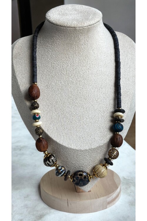 Pılen Doğal Taş Etnik Kolye