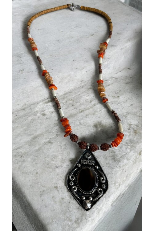 Pole VIP Doğal Taş Kolye