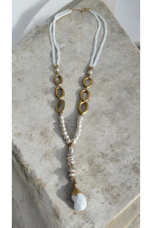 Rocky VIP Doğal Taş Kolye