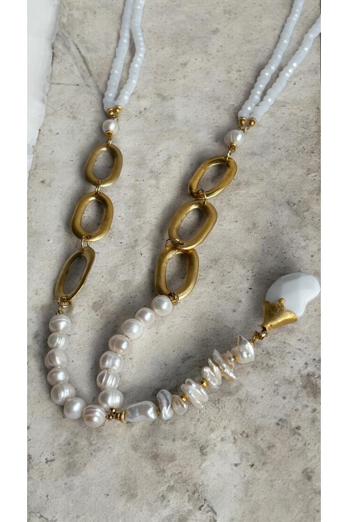 Rocky VIP Doğal Taş Kolye