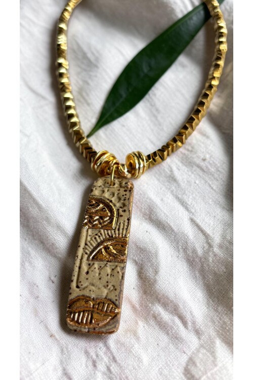 Seramik Sisi VIP Etnik Kolye