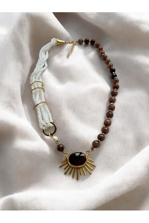 Suun VIP Doğal Taş Kolye