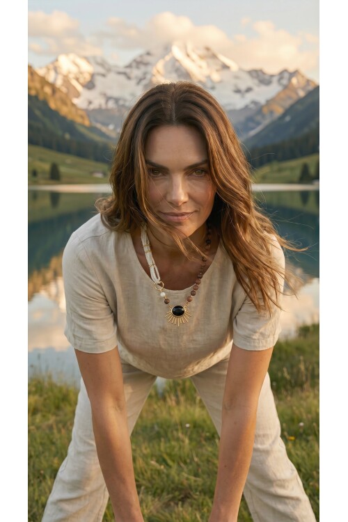 Suun VIP Doğal Taş Kolye